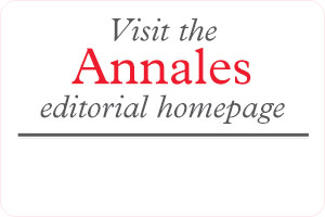 Annales editorial homepage NEW