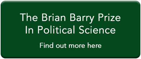 Brian Barry Prize banner 2025