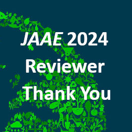 JAAE Reviewer Thank You Image