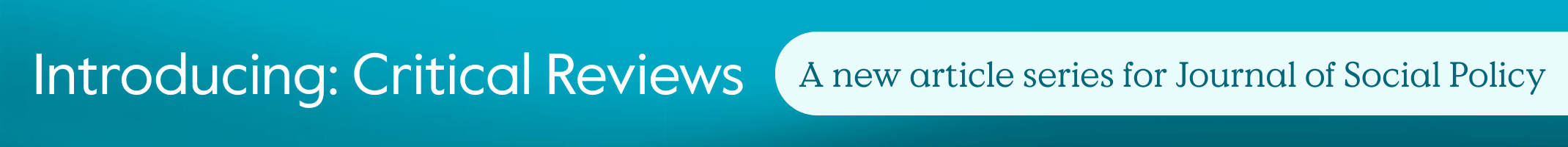 JSP Critical Review banner