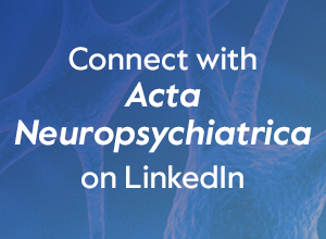 Connect with Acta Neuropsychiatrica on LinkedIn