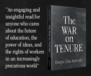 Cover of Deepa Das Acevedo's The War on Tenure