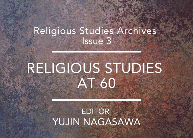 RES Archive collection: Religious Studies at 60