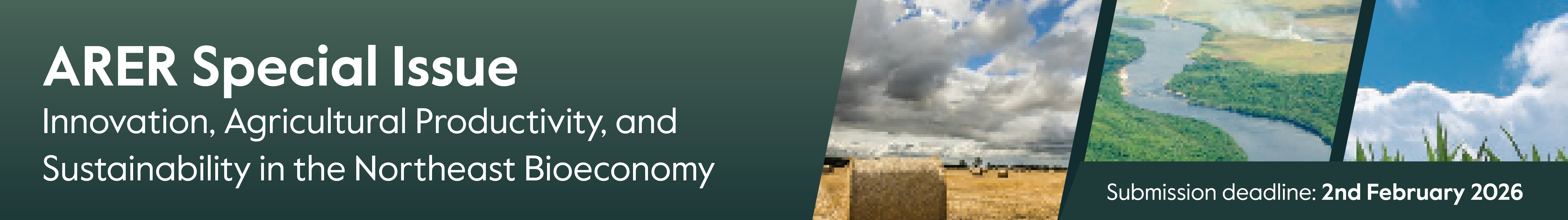 ARER Special Issue: Innovation, Agricultural Productivity, and Sustainability in the Northeast Bioeconomy