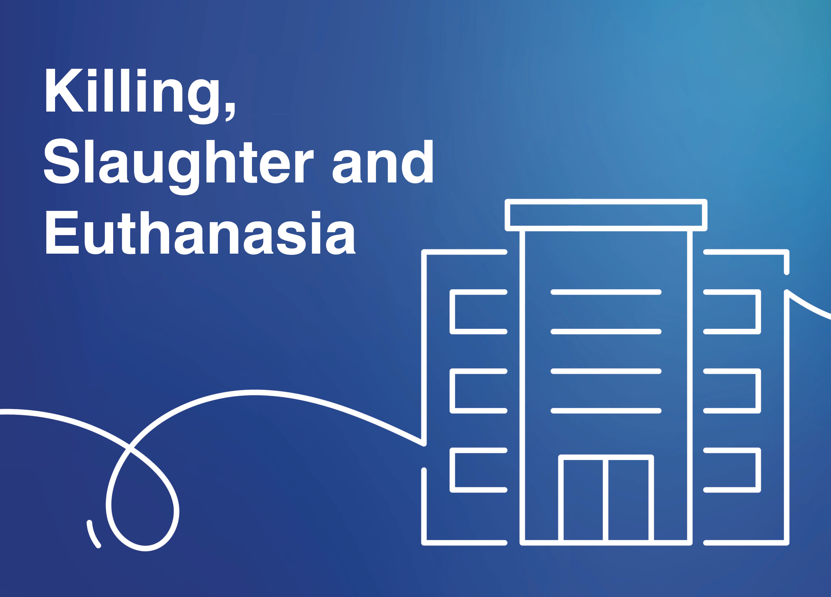 Killing, Slaughter and Euthanasia